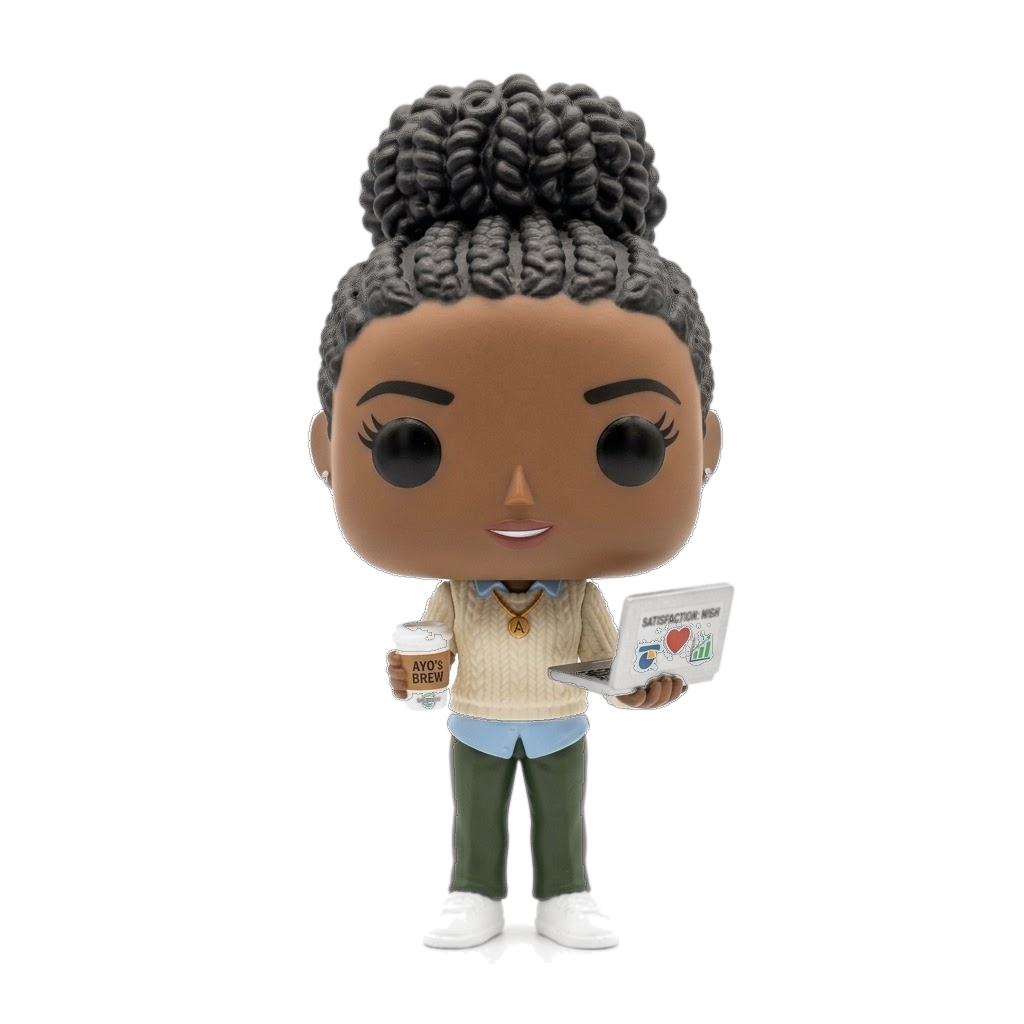 Ayo, customer success de Oya, figurine 3D